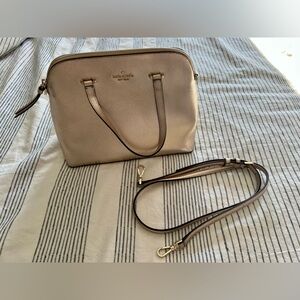 Kate Spade Maise Medium Dome Satchel, mtlcblush w/ detachable adjustable strap